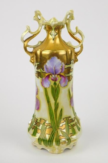 Art Nouveau porcelain vase