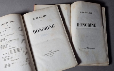 BALZAC (Honoré de). Honorine. Paris, L. de... - Lot 56 - Binoche et Giquello