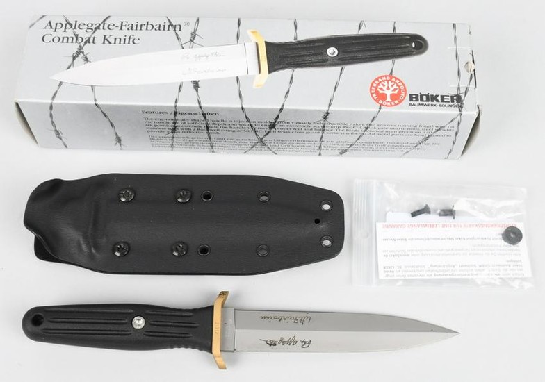 BOXED BOKER APPLEGAT-FAIRBAIRN COMBAT KNIFE