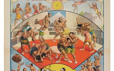 Barnum & Bailey Circus | A congress of martial artists and other athletes from Japan