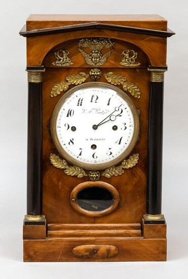 Biedermeier clock, around 1860