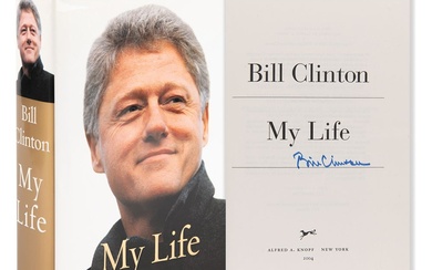 Bill Clinton Signed Book - My Life