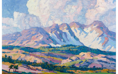 Birger Sandzén (1871-1954), Untitled (Rocky Mountain National Park, Colorado) (circa 1915-17)