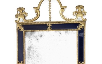 Burchard Precht: A Swedish Baroque mirror. the first third of the 18th century. H. 120 cm. W. 61 cm.