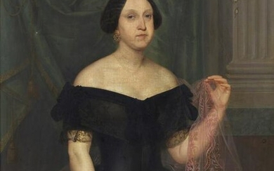 CARLO (XIX SECOLO) LA BARBERA Portrait of Bianca