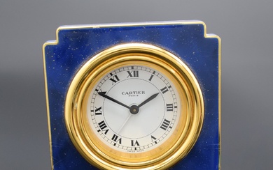 CARTIER Paris table alarm clock reference 7512, Switzerland...