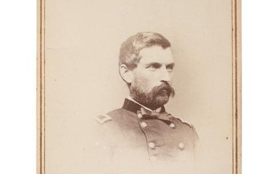 [CIVIL WAR - GETTYSBURG]. BRADY, Mathew (1822-1896), photographer. CDV of General John Gibbon, WIA