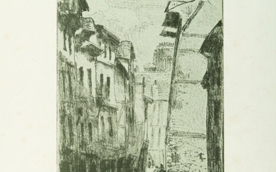 Camille Pissarro 1830 St.-Thomas-des-Antilles – Paris 1903 “Une rue à Rouen (rue des Arpents)”