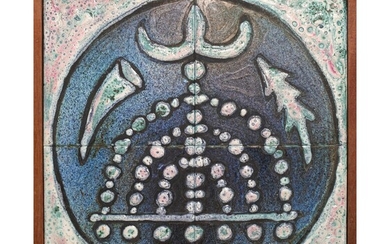 Céramique représentant une Menorah - Lot 56 - Pierre Bergé & Associés