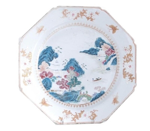 Chinese Export porcelain charger