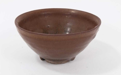 Chinese hare's fur glazed bowl