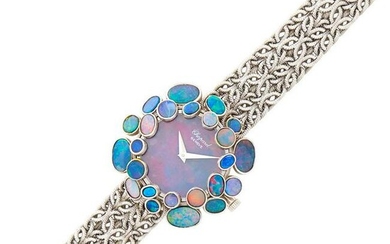 Chopard White Gold and Opal Wristwatch