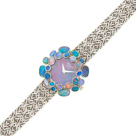 Chopard White Gold and Opal Wristwatch