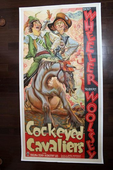 Cockeyed Cavaliers (1934) US Three Sheet Movie Poster