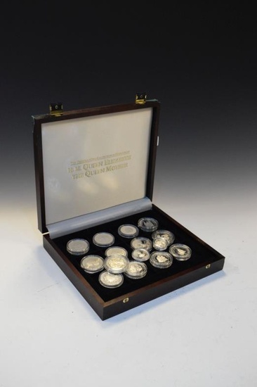 Coins - Collection of 12 x silver proof coins...