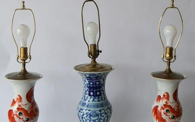 Collection Antique Chinese Porcelain Urns