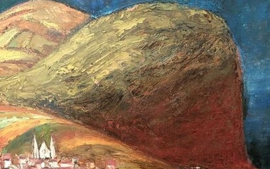 De Matay, Oil On Canvas, Sinbad's Journey