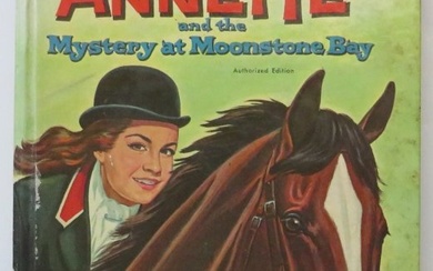 Disney, Annette & Mystery at Moonstone Bay, 1stEd. 1962, illustrated