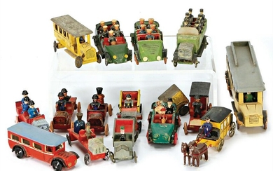 ERZGEBIRGE miniatures, bus, motor traffic, Reich Post