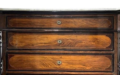 Five drawer chest of drawers, Sicily