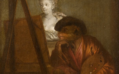 Follower of Jean-Antoine Watteau La Peinture