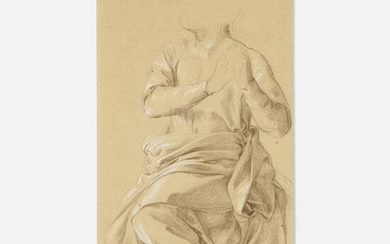 Frederic Leighton, attrib., Classically Draped Figure