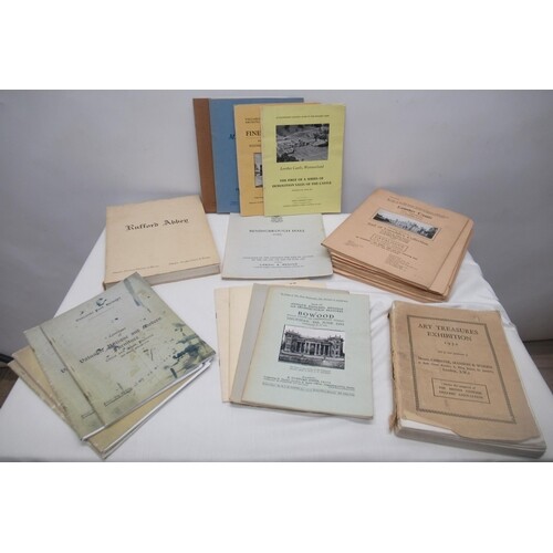 From the David Hall library - Collection of auction catalogu...