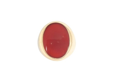 Gentleman's Gold and Carnelian Ring, Tiffany & Co.