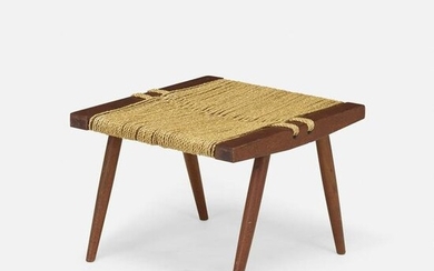 George Nakashima, Grass-Seated stool