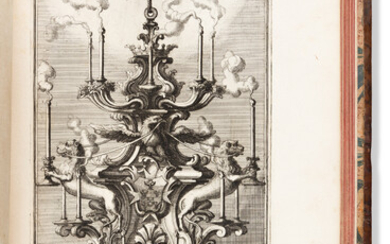 Giardini, Giovanni (1646-1722) Promptuarium Artis Argentariae. Rome: Faustus Amideus, 1750. Folio, two parts...
