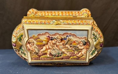Ginori Porcelain Trinket Box