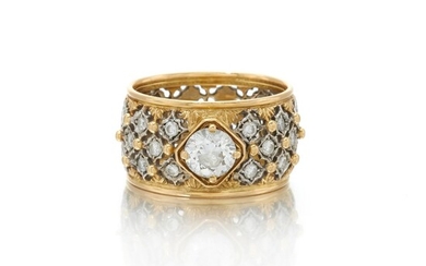 Gold and diamond ring (Anello in diamanti)