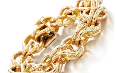 Gold bracelet, mid 20th century , Gold bracelet, mid 20th century