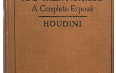 HOUDINI, Harry (Ehrich Weisz). Miracle Mongers and