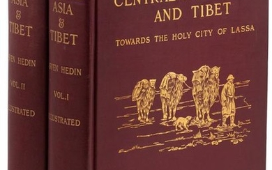 Hedin, Central Asia And Tibet 1903
