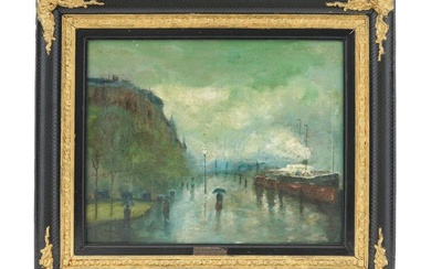 IMPRESSIONIST FRENCH OIL PAINTING BY JEAN BENNER