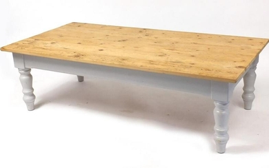 Industrial UKAA reclaimed pine coffee table with