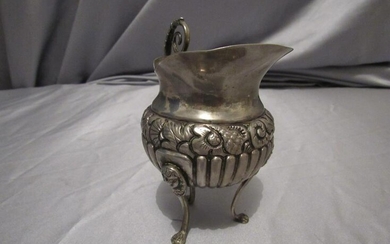 Italian silver milk jug
