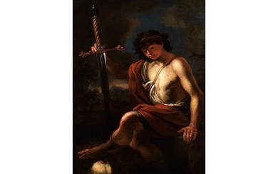 Italienischer Meister des 17. Jahrhunderts, DAVID UND GOLIATH