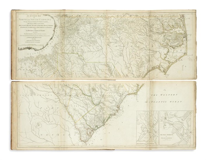 JEFFERYS, THOMAS. The American Atlas: Or, a Geographical Description of the Whole Continent...