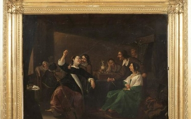 Jacob Toorenvliety Olanda, 1635 - 1719 54x67 cm.