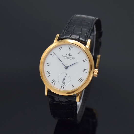 Jaeger-LeCoultre 18k pink gold gents wristwatch model Gentilhomme...