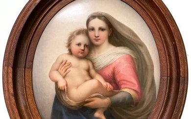 KPM Porcelain Madonna & Child