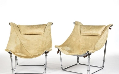 Kwok Hoï CHAN (1939 - 1990) Paire de fauteuils...