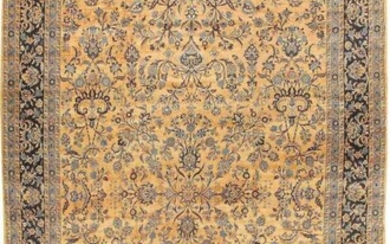 LARGE ALLOVER ANTIQUE PERSIAN KERMAN CARPET. 19 ft 9 in x 11 ft 7 in (6.02 m x 3.53 m).