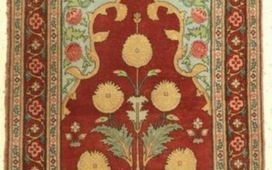 Lahor fine, Pakistan, approx. 50 years, wool on cotton