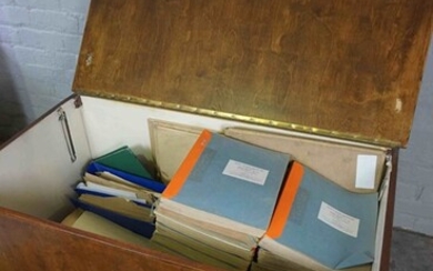 Large Quantity of Braille Books, Approximately 50 in total, In two Wooden boxes