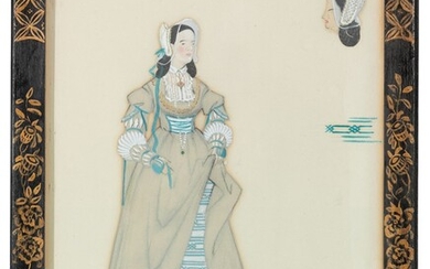 Laurence Henry Forster Irving (1897-1988), Costume design for Ophelia