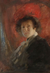 Leon HORNECKER (Neuhof 1864 Paris 1924) Portrait d…