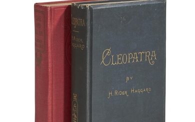 [Literature] Haggard, H. Rider Cleopatra, Being an Account of...